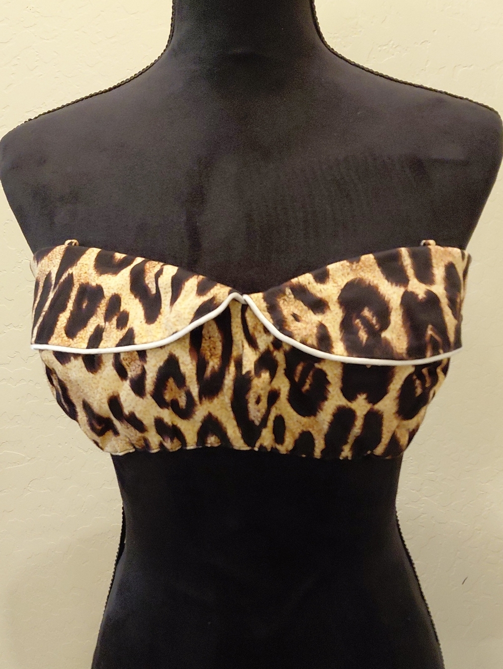 Tatyana Beach Bash 4X Leapard Print Bralette Top - Picture 2 of 8